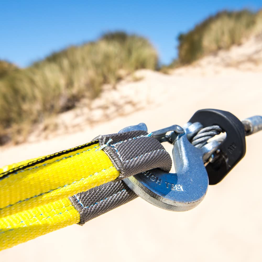 Mid-Size AEV Winch Extension Strap 3" x 30' / 23,520 LBS Minimum Breaking Strength