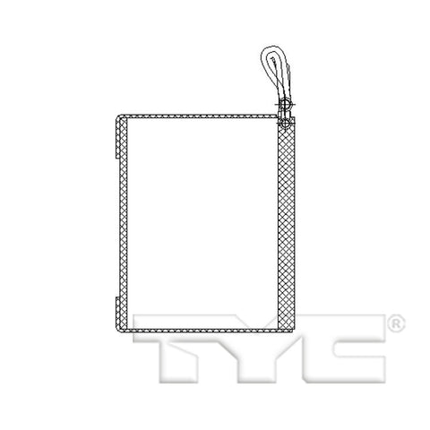 Replacement TYC 97213 Evaporator