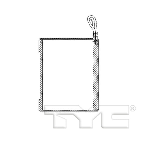 Replacement TYC 97213 Evaporator