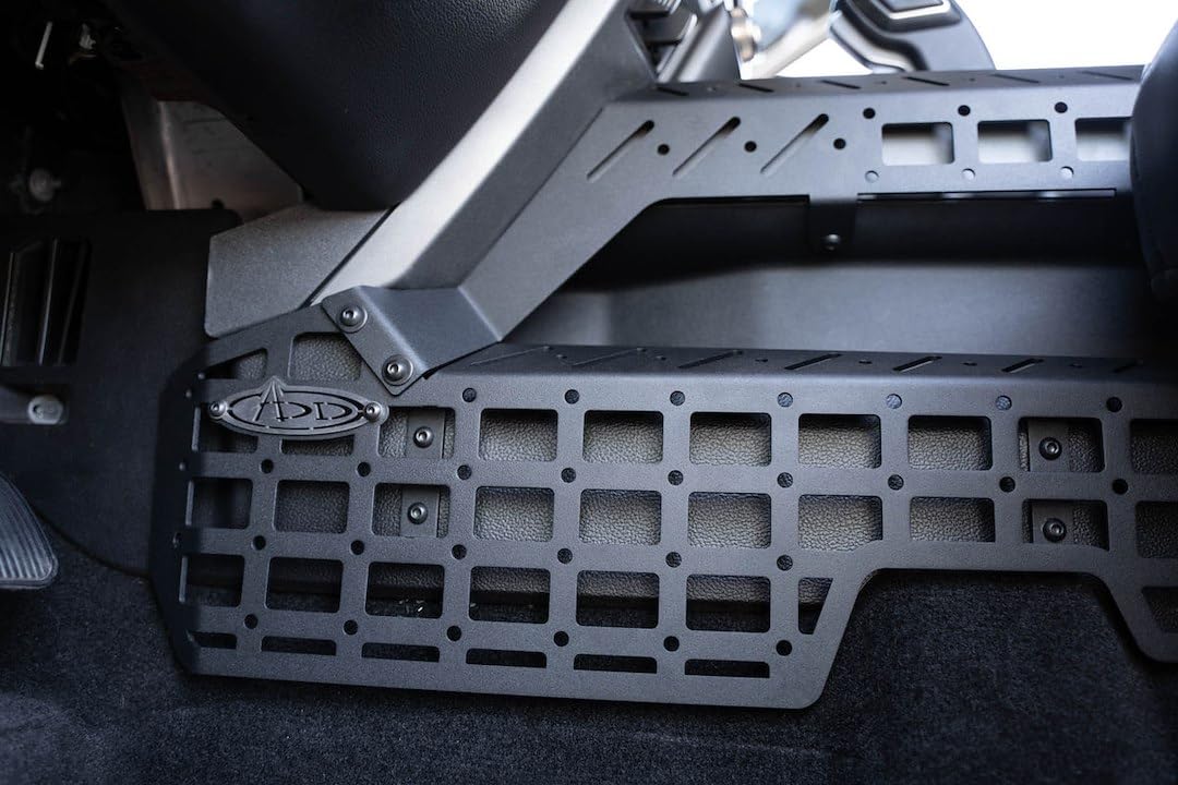 Addictive Desert Designs Molle Panels & Digital Device Mount Center Console for The 2015-2020 Ford F150 & 2017-2020 Ford F-150 Raptor (AC1104801NA, Center Console Side Molle Panels, AC1104801NA)