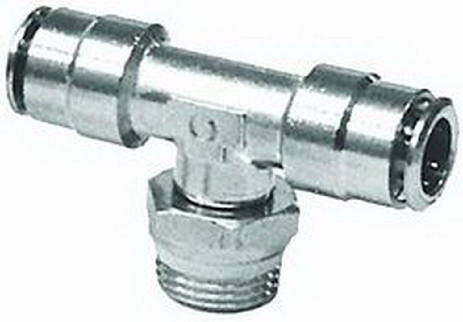 1/4" NPT Male Firestone Branch Swivel Tee Tubing