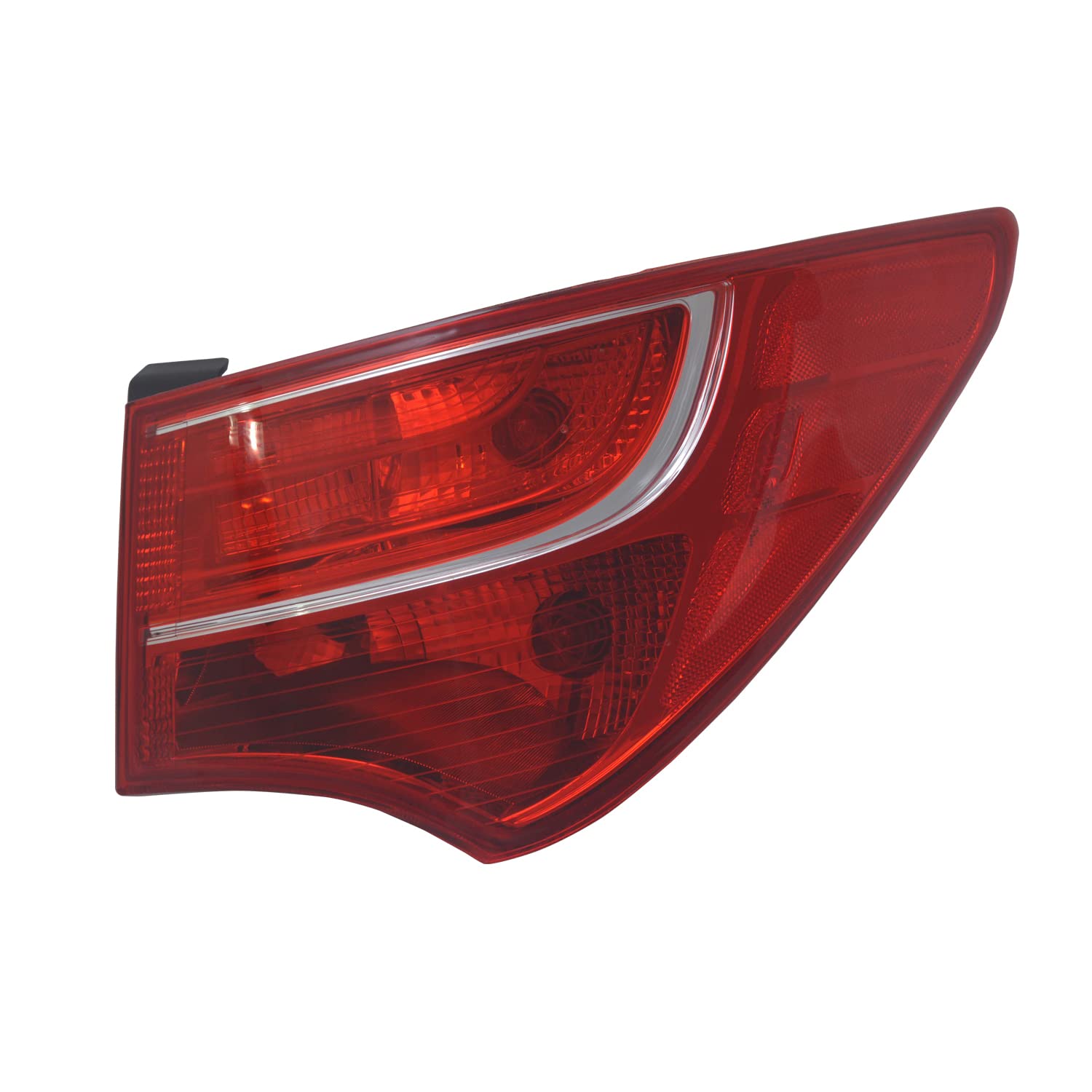 Right TYC Tail Light Assembly Compatible with 2013-2016 Hyundai Santa Fe