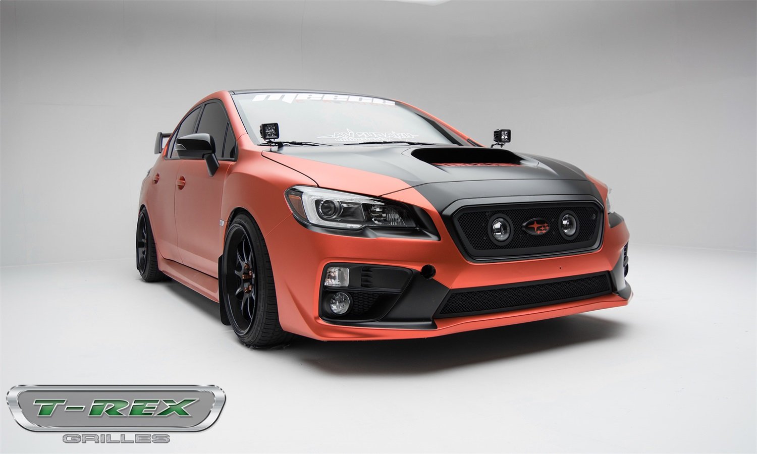 2015-2017 Subaru WRX T-Rex Grilles Upper Class Series Main Grille, Black, 1 Pc, Insert - PN #51982