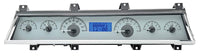 Chevy Chevelle VHX System, Silver Face - Blue Display 1966-67