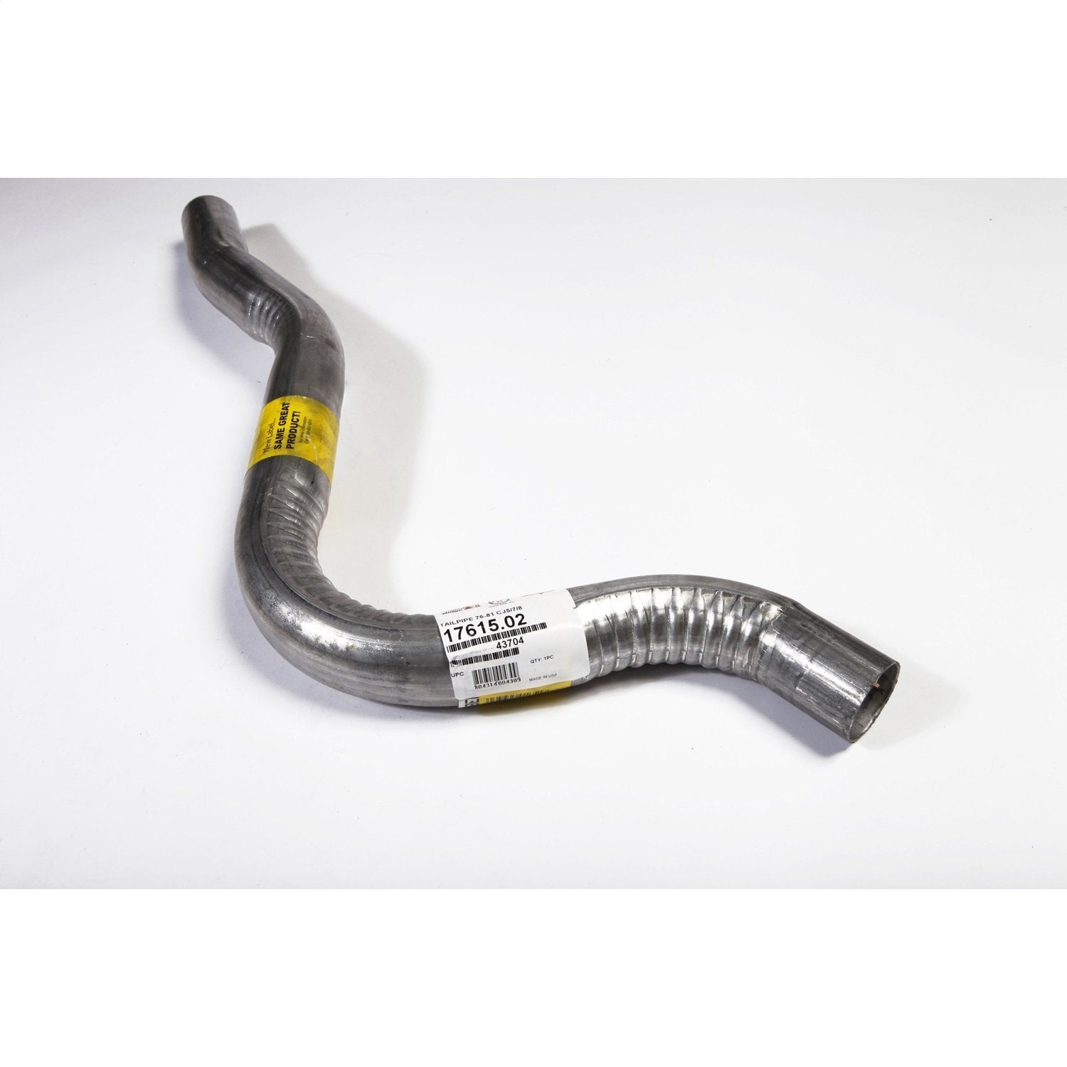 17615.02 | Omix-Ada | Exhaust Tail Pipe | OE Reference: 43704 | Fits 1976-1981 Jeep CJ