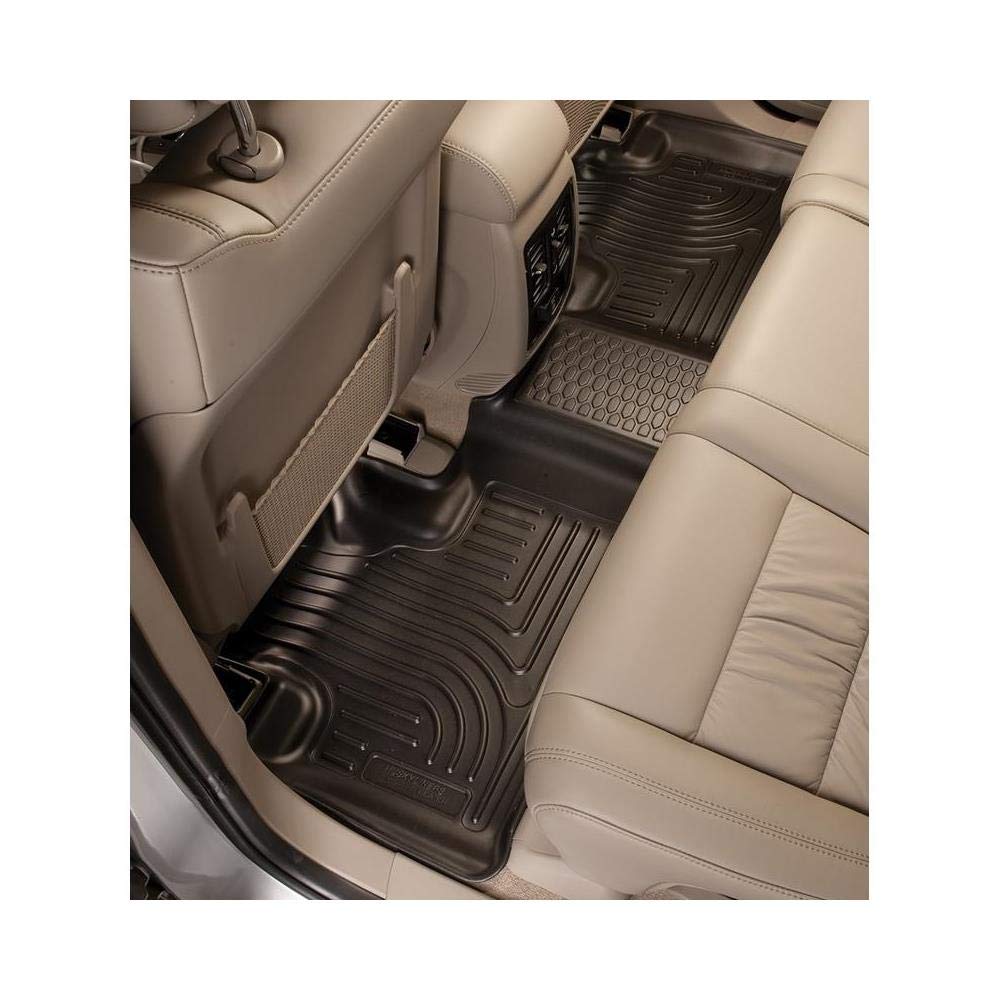 Weatherbeater Series Husky Liners 99601 - Custom Fit Front & 2nd Seat Floor Liners - Black