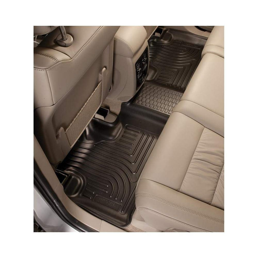 Weatherbeater Series Husky Liners 99601 - Custom Fit Front & 2nd Seat Floor Liners - Black