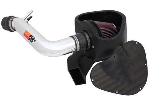 Cold Air Intake System K&N: High-Flow Air Filter, Increase Performance & Acceleration: Compatible with 2011-2014 Ford: Mustang, 69-3529TP