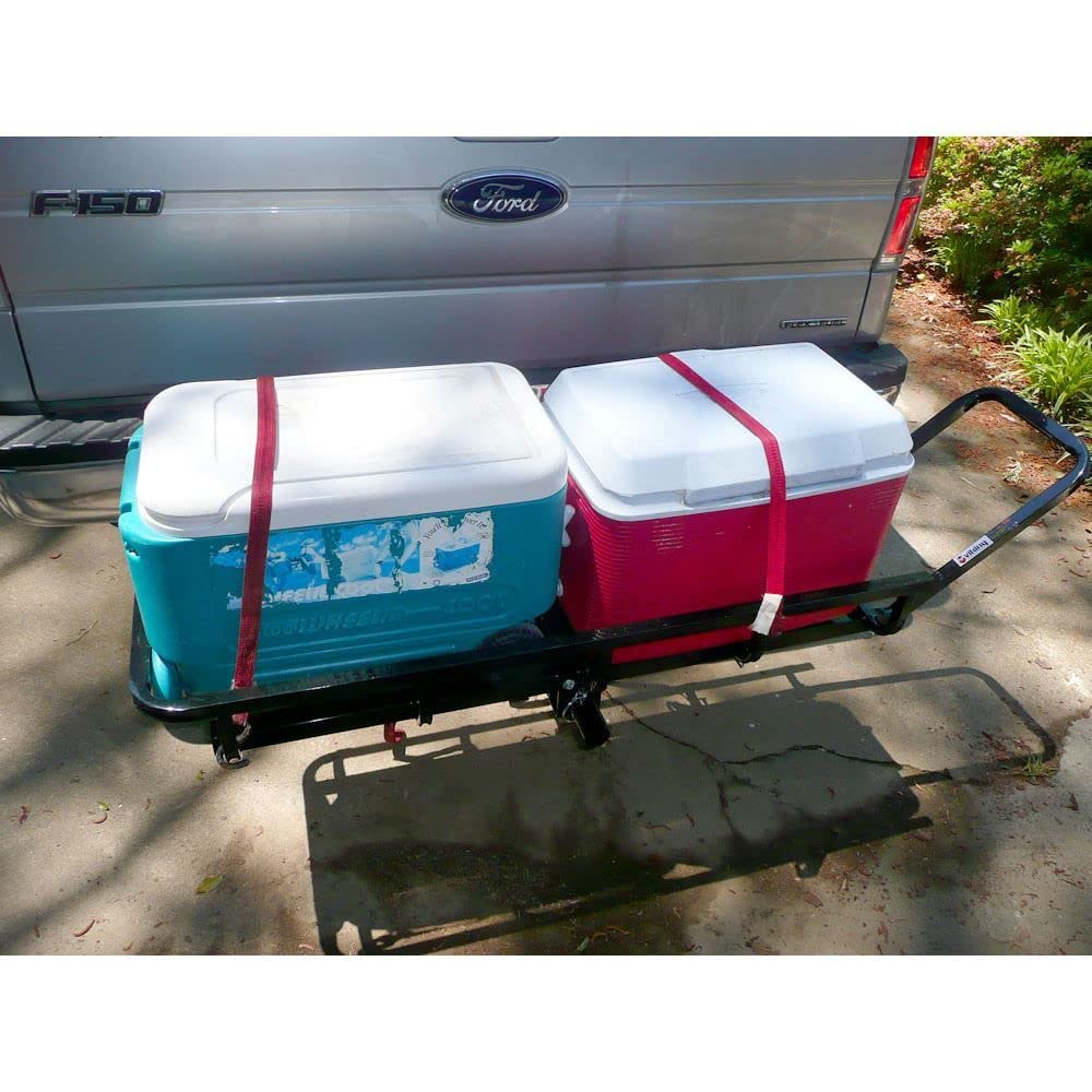 Tilt-N-Go II Viking Solutions Universal Durable Foldable Easy-to-Use Big Game Lifting and Transport Hitch-Mounted Tiltable Hauler