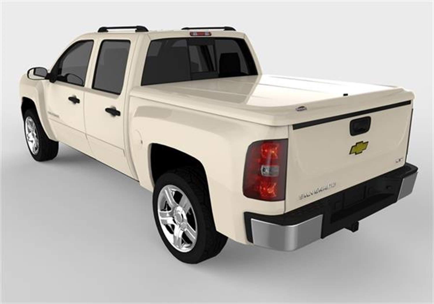 UnderCover RealTruck Lux One-Piece Truck Bed Tonneau Cover | UC1066L-98 | Fits 2009 - 2013 Chevy Silverado 1500 98(GBN)(WA800J) - White Diamond 5' 9" Bed (69.3")
