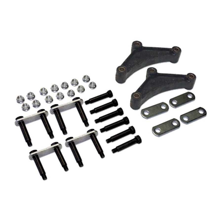 Tandem Axle Lippert Replacement Attaching Parts (AP) Kit with Long Equalizer and Standard Bolts for RV Trailer Suspensions - 121099