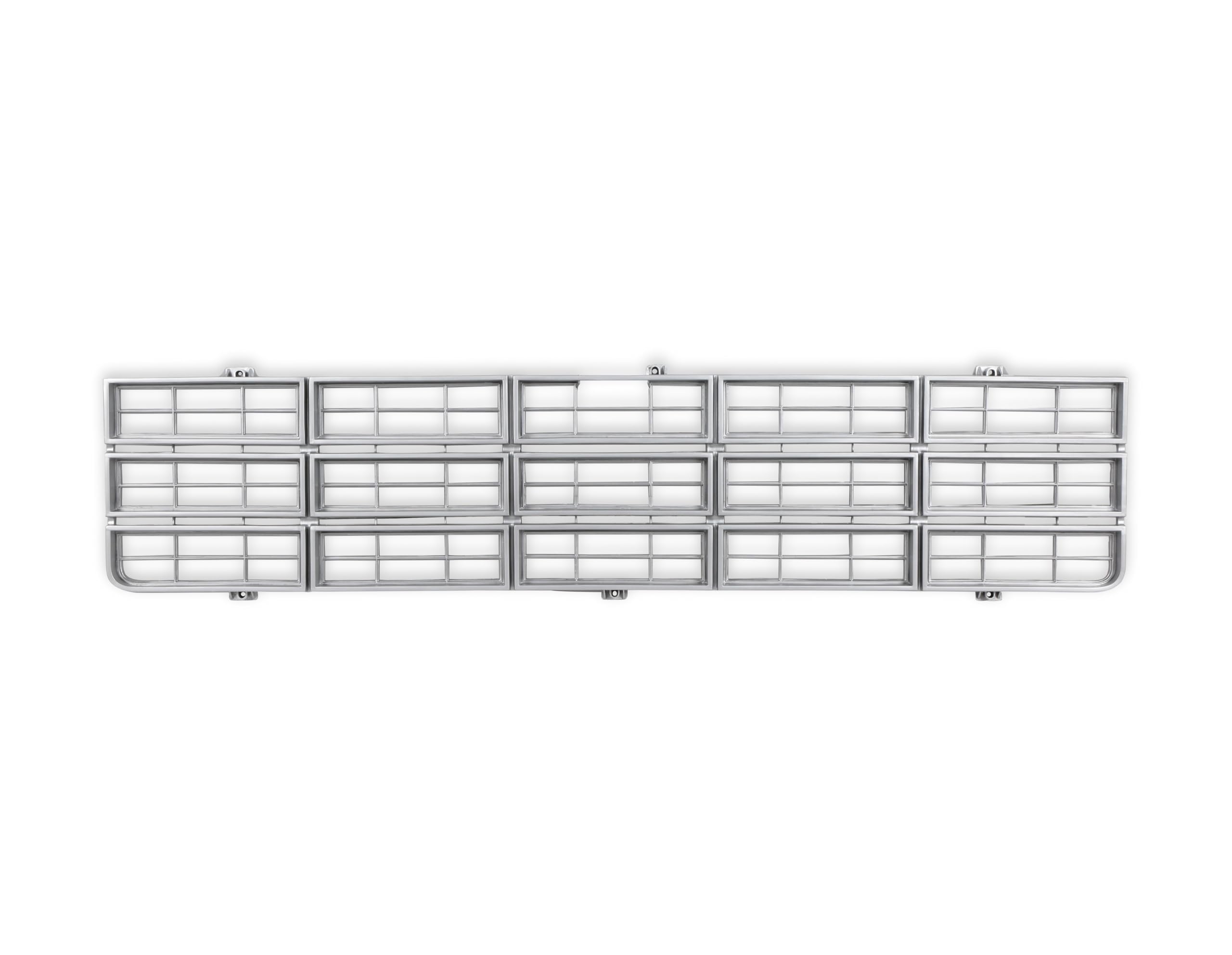 C/K Chevy Grille Holley Classic Trucks - w/o Bowtie - Silver 04-310