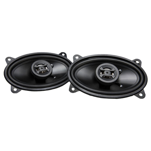 Hifonics ZS46CX Zeus 4x6 Inch 2 Way 200W Car Audio Coaxial Speaker System with Mylar Dome Tweeter and Alpha Cellulose Poly Woofers, Pair