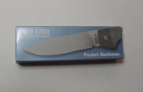 Pocket Bushman Folder W/ Clip Knife