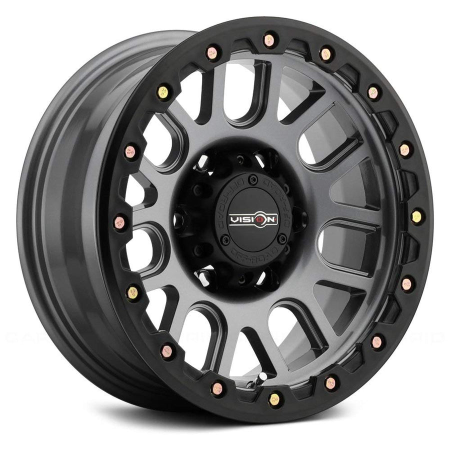 111 Nemesis Vision 20x9 6x5.5" +12mm Gunmetal Wheel Rim 20" Inch