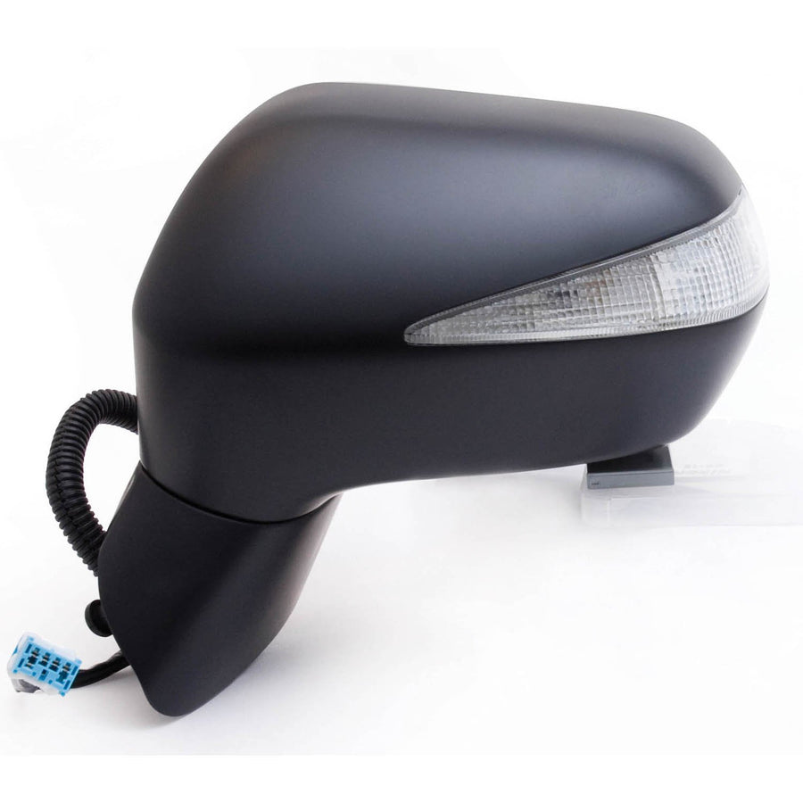 Honda Civic Hybrid Fit System 63600H Driver Side OE Style Power Replacement Mirror with Turn Signal, Black