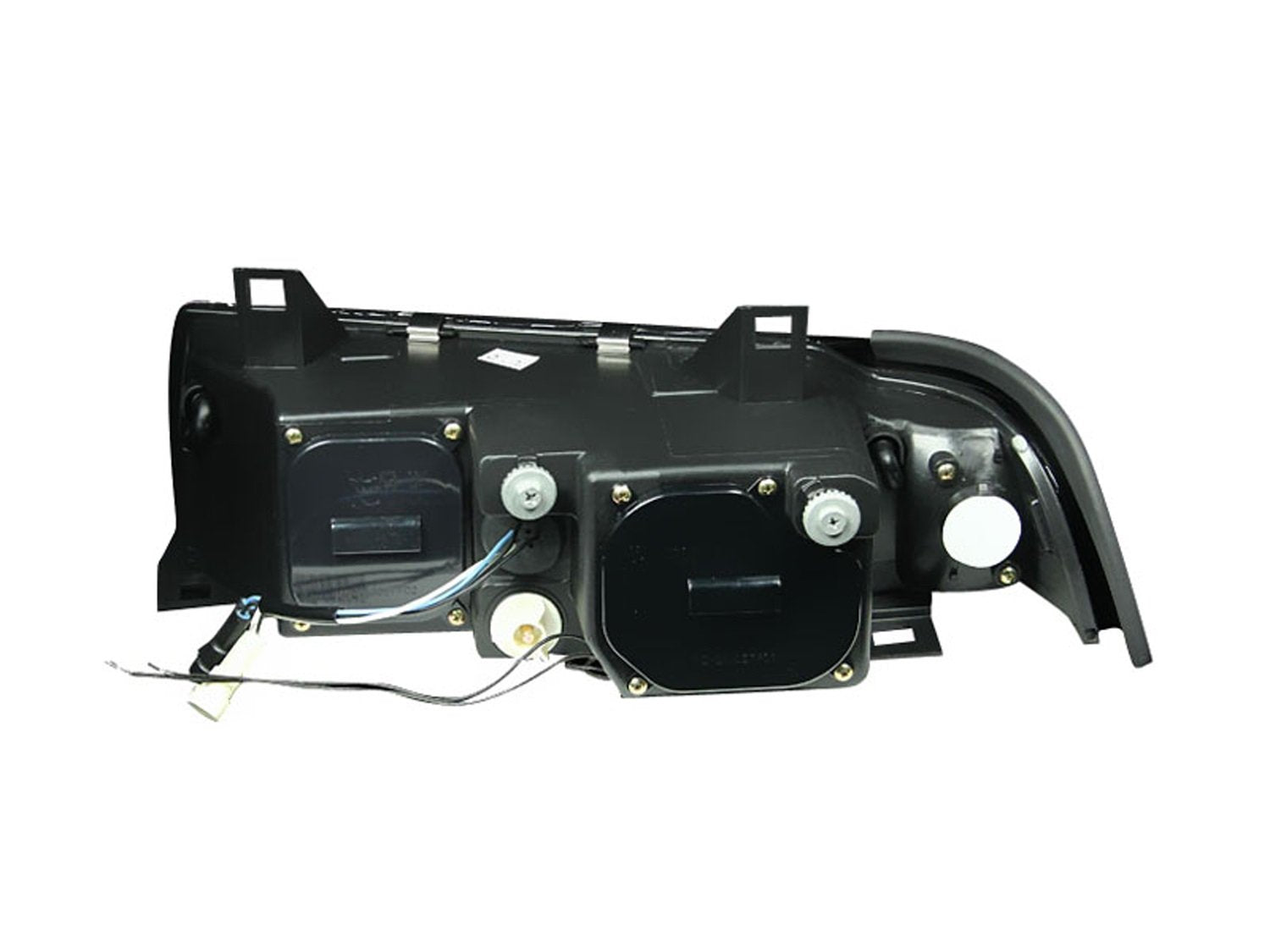 G2 Anzo USA 121011 Projector Halo Black Clear Amber(Ccfl) - (Sold in Pairs)
