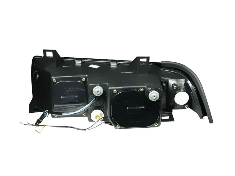 G2 Anzo USA 121011 Projector Halo Black Clear Amber(Ccfl) - (Sold in Pairs)