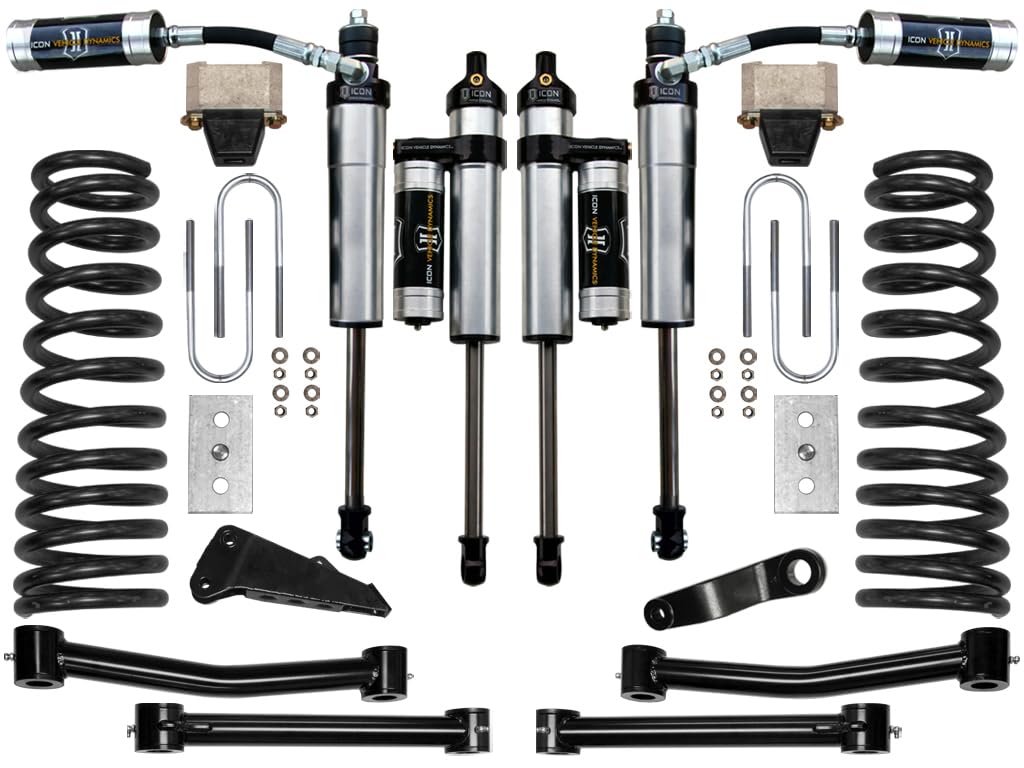 Stage 3 Suspension System, ICON 4.5" Lift Compatible with 2009-12 Ram 2500/3500, K214552T