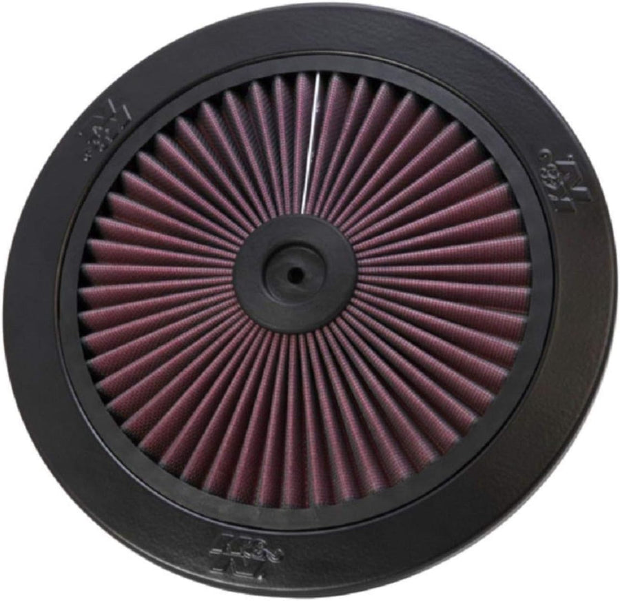 K&N X-Stream Filter: High Performance, Premium, Washable, Replacement Engine Top Filter: Filter Height: 1 In, Shape: Round Lid, 66-1101