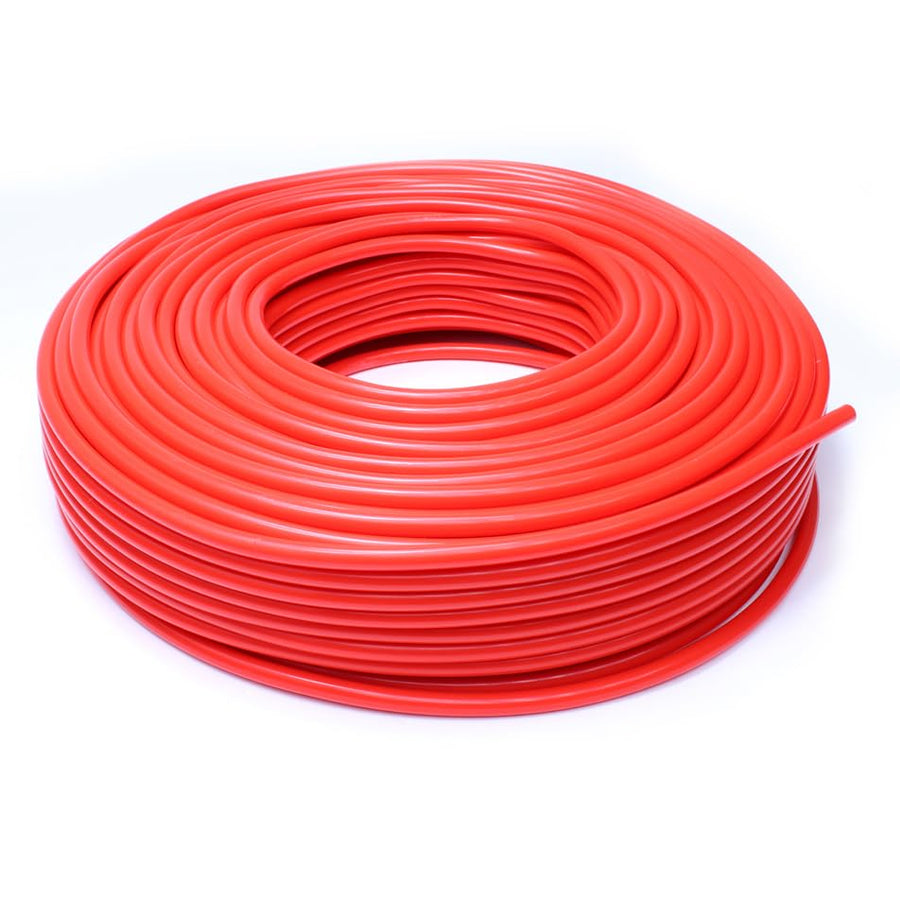 HPS HTSVH35R2-REDx50 Vacuum Tubing Hose High Temperature Silicone, 9/64" ID, 1.5 mm Wall Thickness, 50 Feet Length, Red