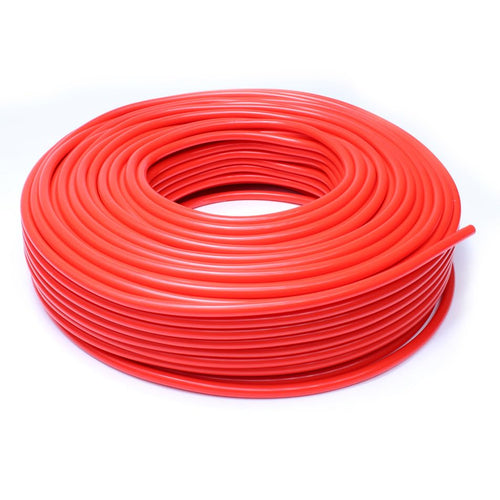 HPS HTSVH35R2-REDx50 Vacuum Tubing Hose High Temperature Silicone, 9/64" ID, 1.5 mm Wall Thickness, 50 Feet Length, Red
