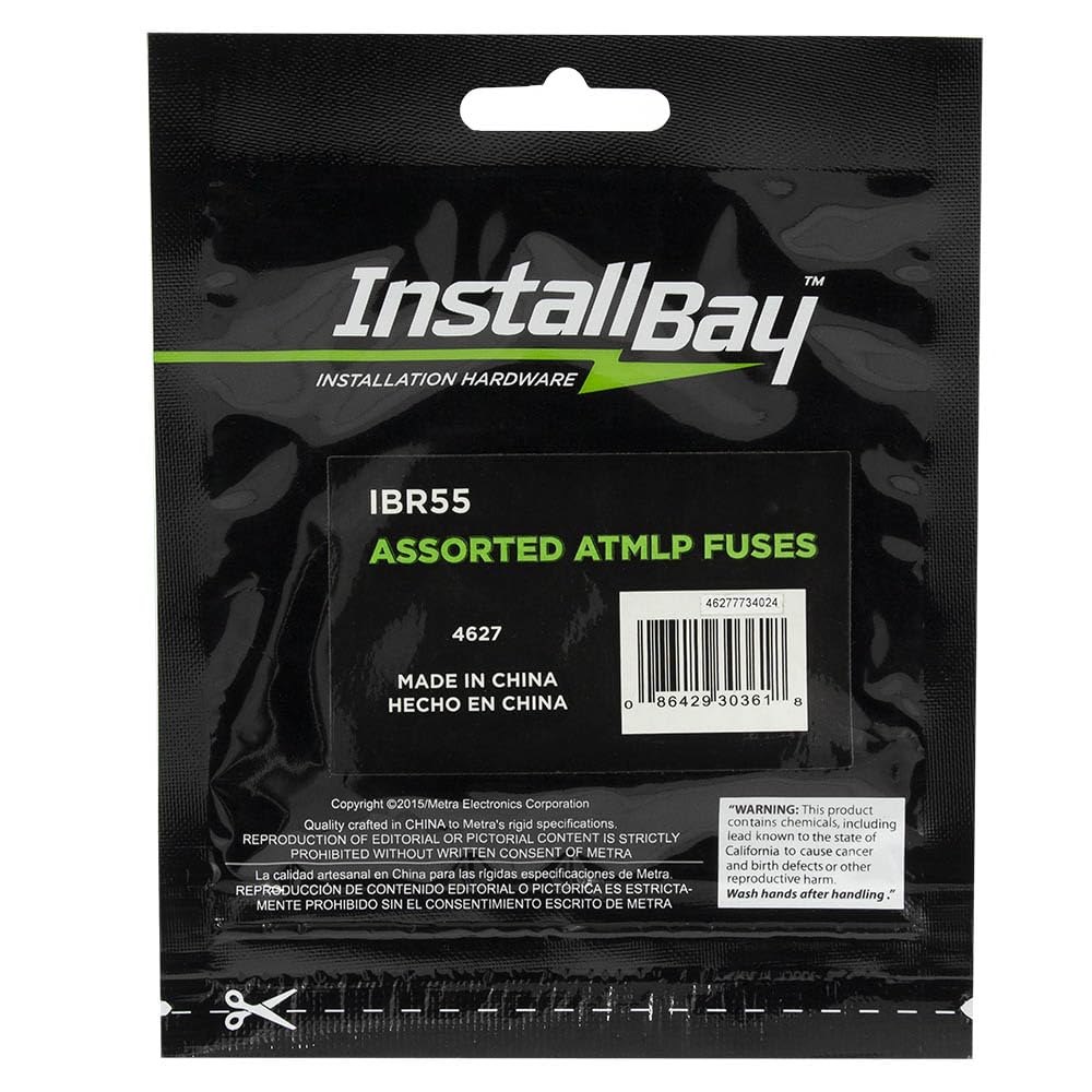 ATM Low Profile Fuses - Install Bay - 2 Ea of 10/15/20 Amp - Retail Pack