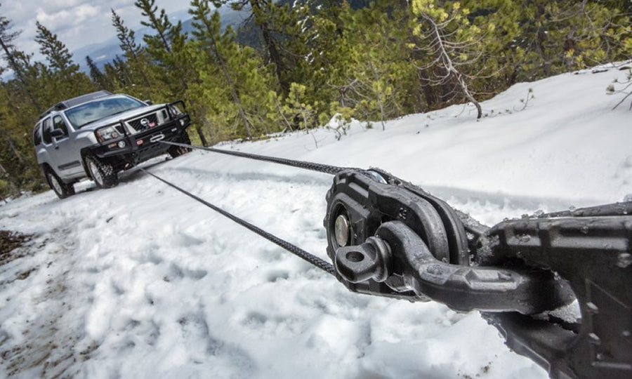 Epic WARN 92092 1/2" Steel Winch D-Ring Shackle with 5/8" Pin: 2.75 Ton (5,500 lb) Capacity , Black