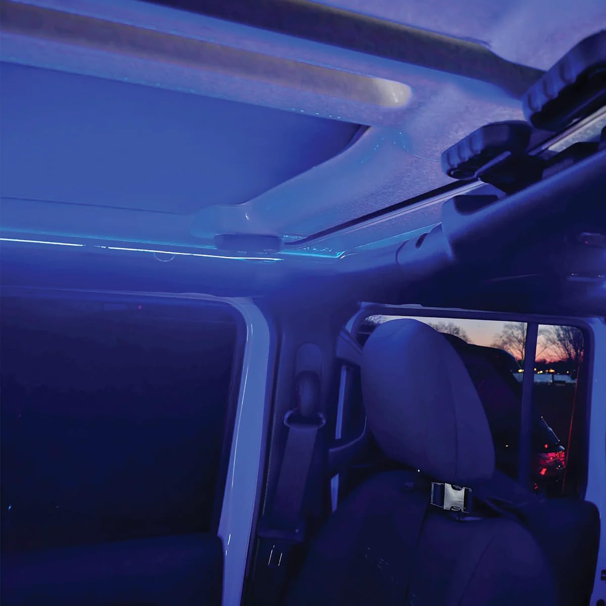 18-Piece RGBW Multicolor LED Interior Ambient Ultra-Flow Series Complete Vehicle Kit 4-Door
