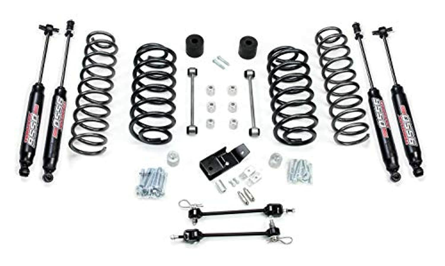 TeraFlex 3" Coil Spring Base Lift Kit w/Quick Disconnects & 9550 VSS Twin-Tube