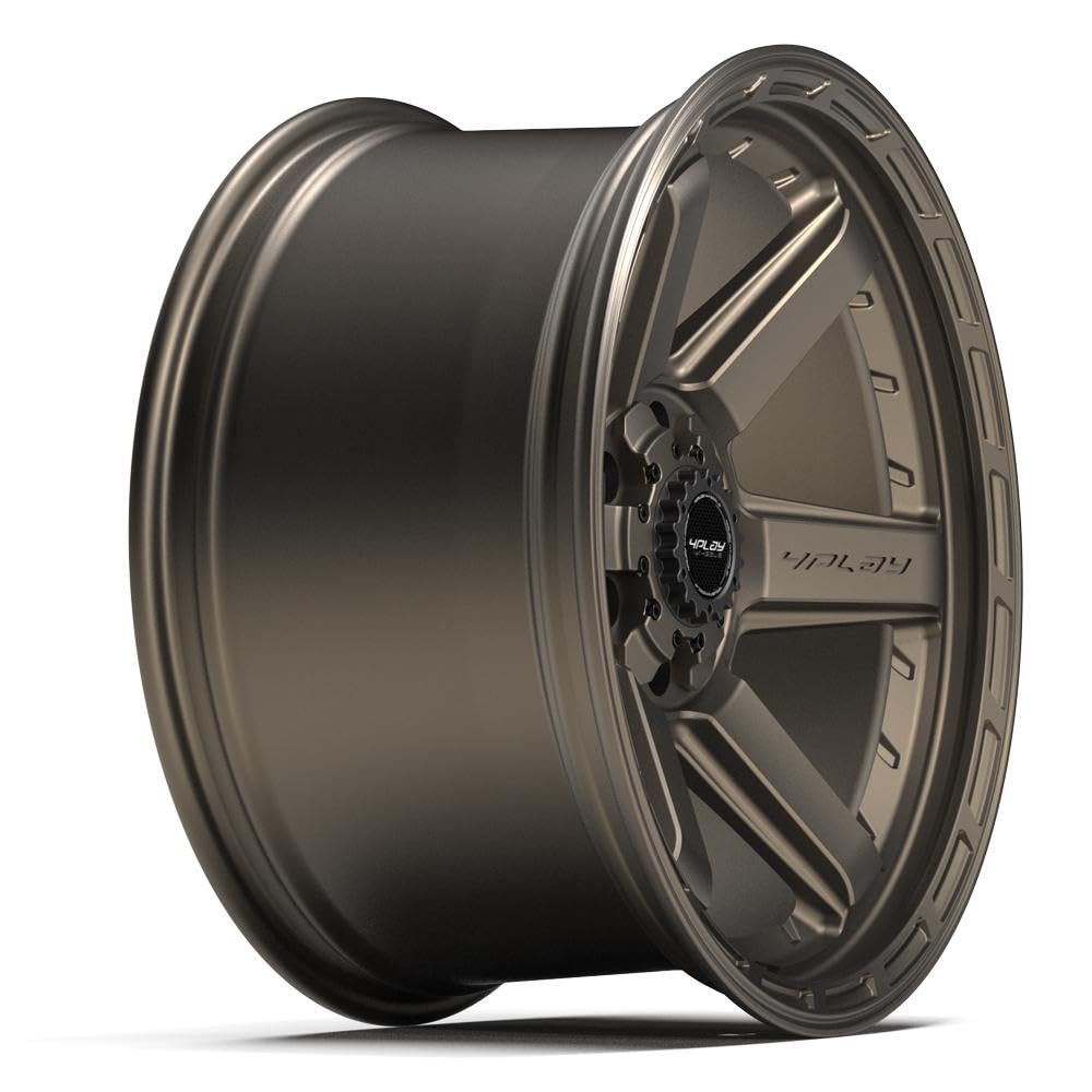 4PLAY Wheels 20 Inch Rim 4P63 Fits 6x135 & 6x139.7 20x10 Satin Bronze (1)