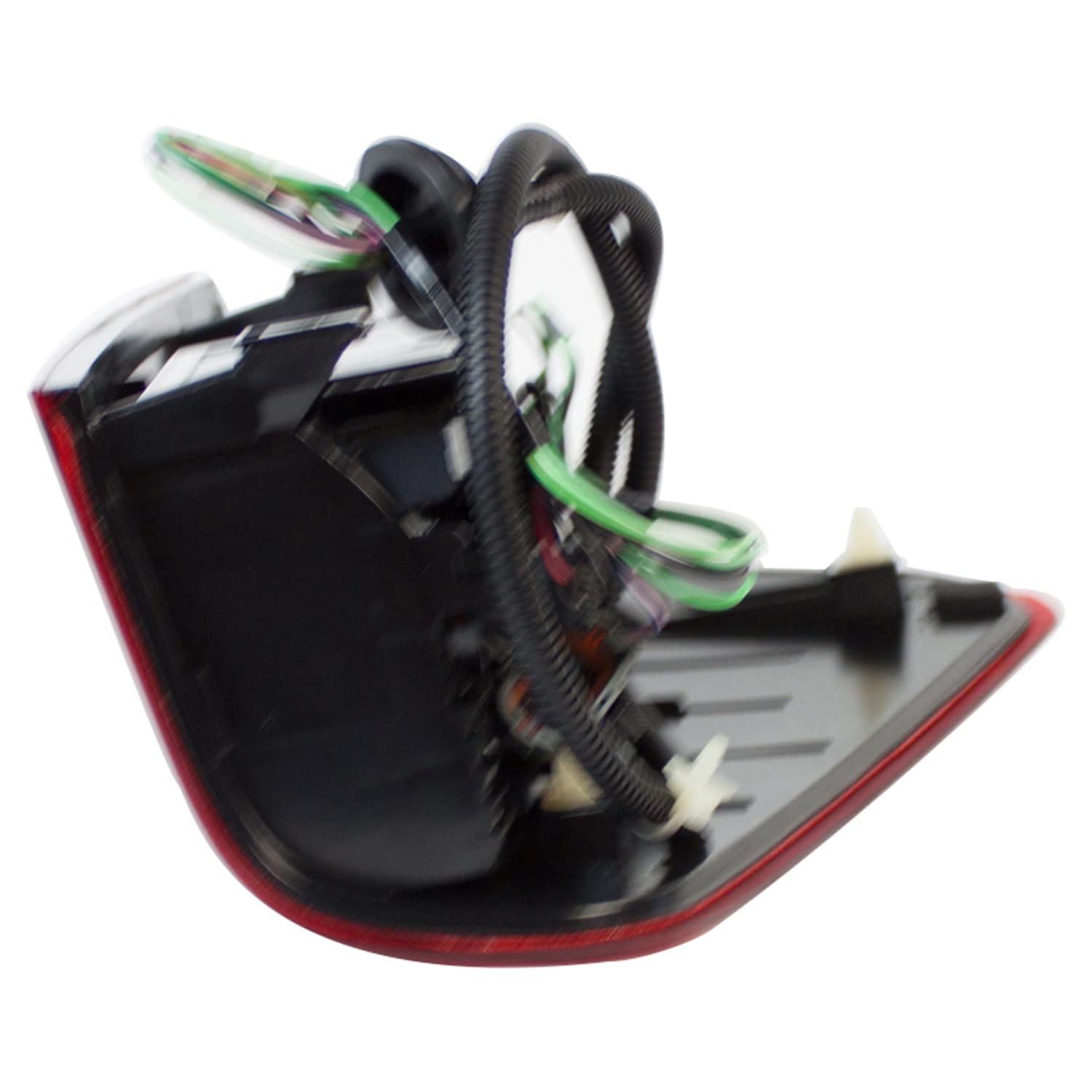 Left TYC Tail Light Assembly Compatible with 2004-2015 Nissan Titan