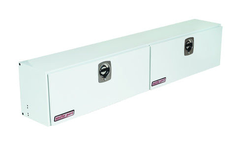 Weather Guard Super Hi-Side Model 291-3-02 Truck Box, Steel, White, 15.2 cu ft capacity