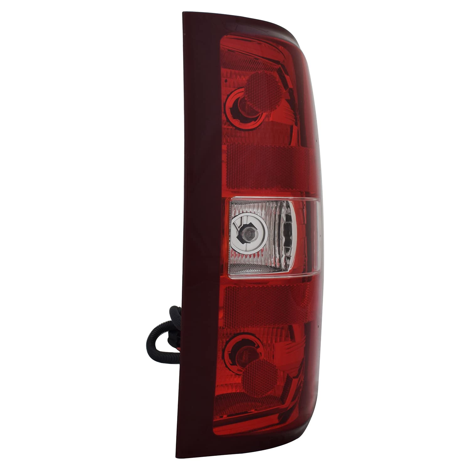 Right TYC Tail Light Assembly Compatible with 2010-2012 Chevrolet Silverado