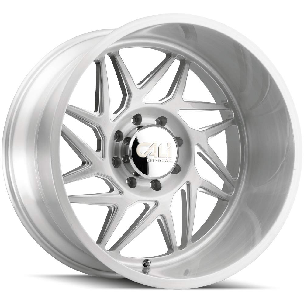 Gemini CALI OFF-ROAD 9112-22281BGC Brushed Clear Gloss 22X12 8-165.1 -51mm 125.2mm