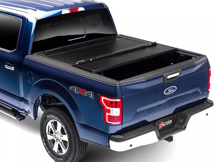 BAK Industries 1126342 - BAKFlip FiberMax Hard Folding Truck Bed Cover Fits Ranger