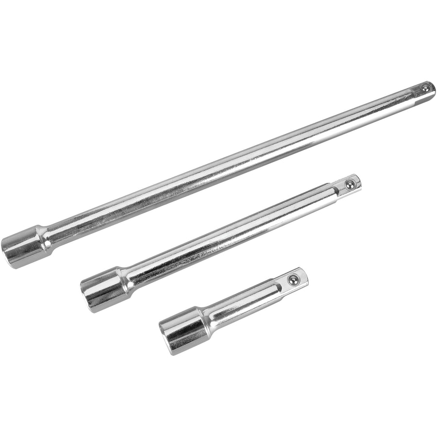 1408 Performance Tool Extension Set, 3 Piece (3/8-Inch Dr.) with 3-Inch, 6-Inch, and 10-Inch Extension - Made of Alloy Steel
