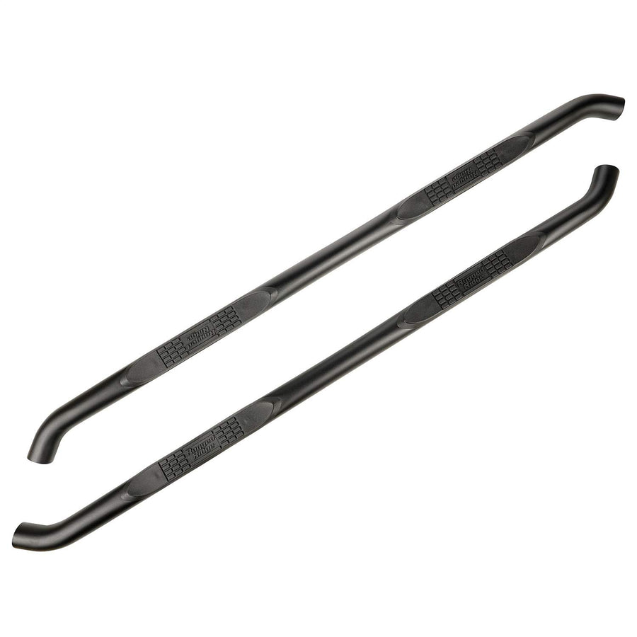 3-Inch Round Side Step Rugged Ridge 11591.14, Fine Textured Black; 2020-Current Jeep Gladiator JT