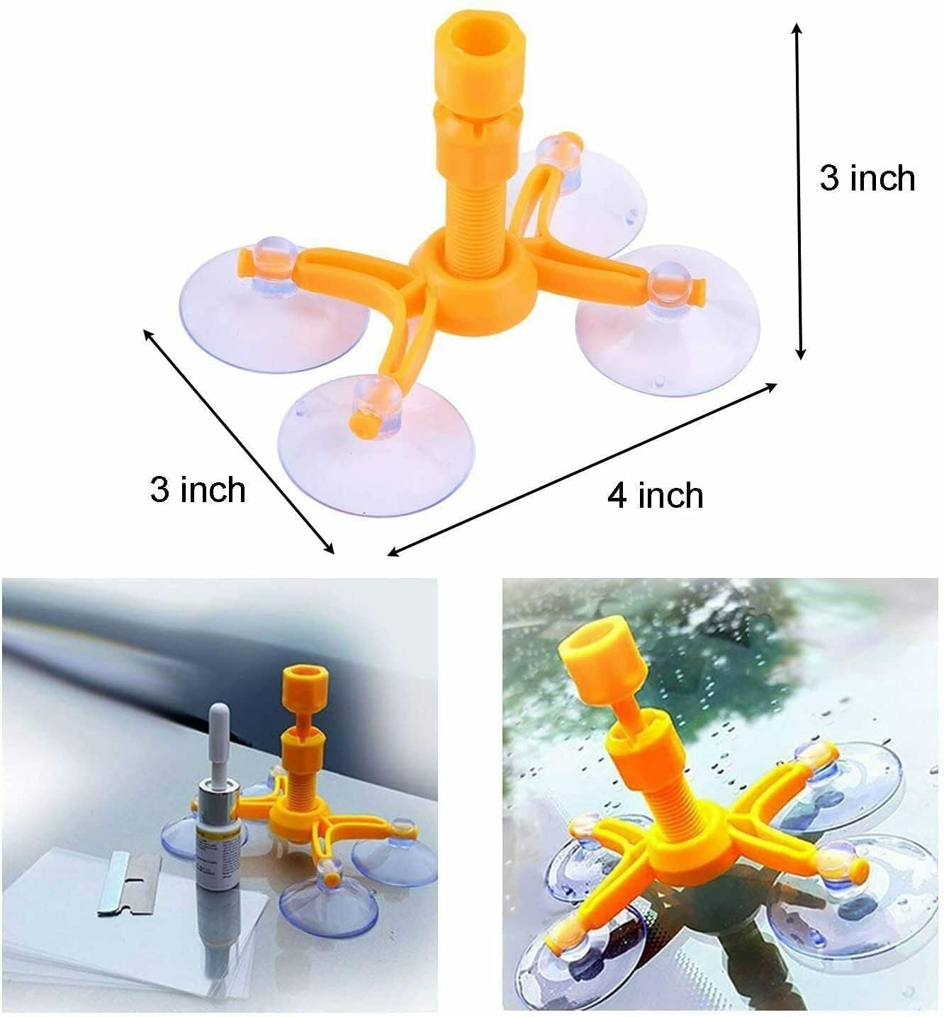 RainX Do it Yourself Windshield Repair Kit Fix a Windshield for Chips, Cracks, Bulll's-Eyes and Stars