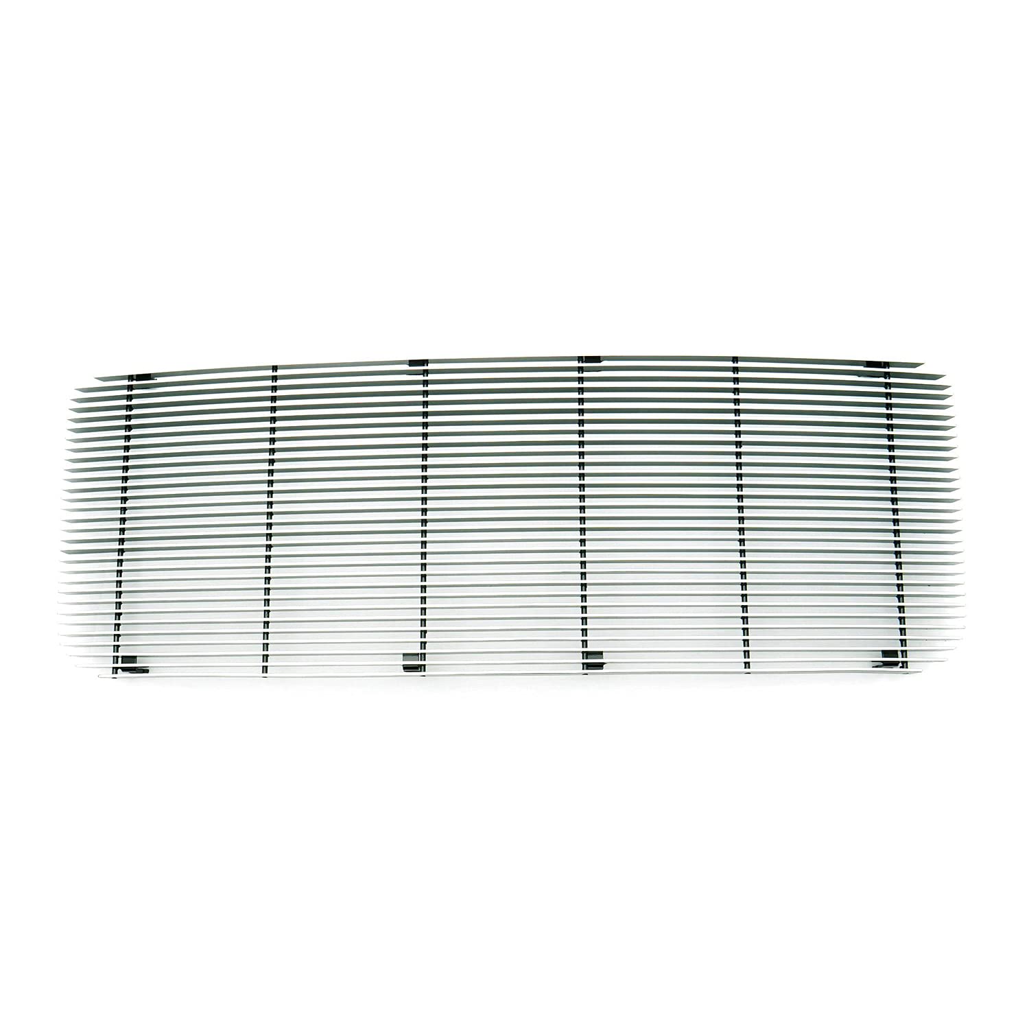 T-Rex Grilles 2015-2019 Sierra HD Billet Grilles, Polished, 1 Pc, Insert - PN #20211, Black
