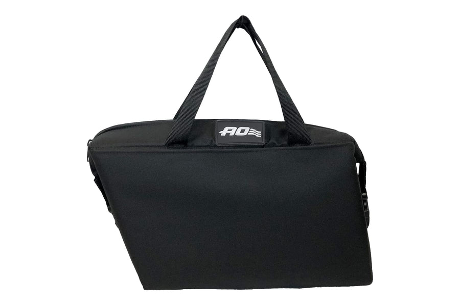AO Coolers - Motorcycle Saddle Bags AO18MOTO Soft Cooler (15-Can Capacity), Black