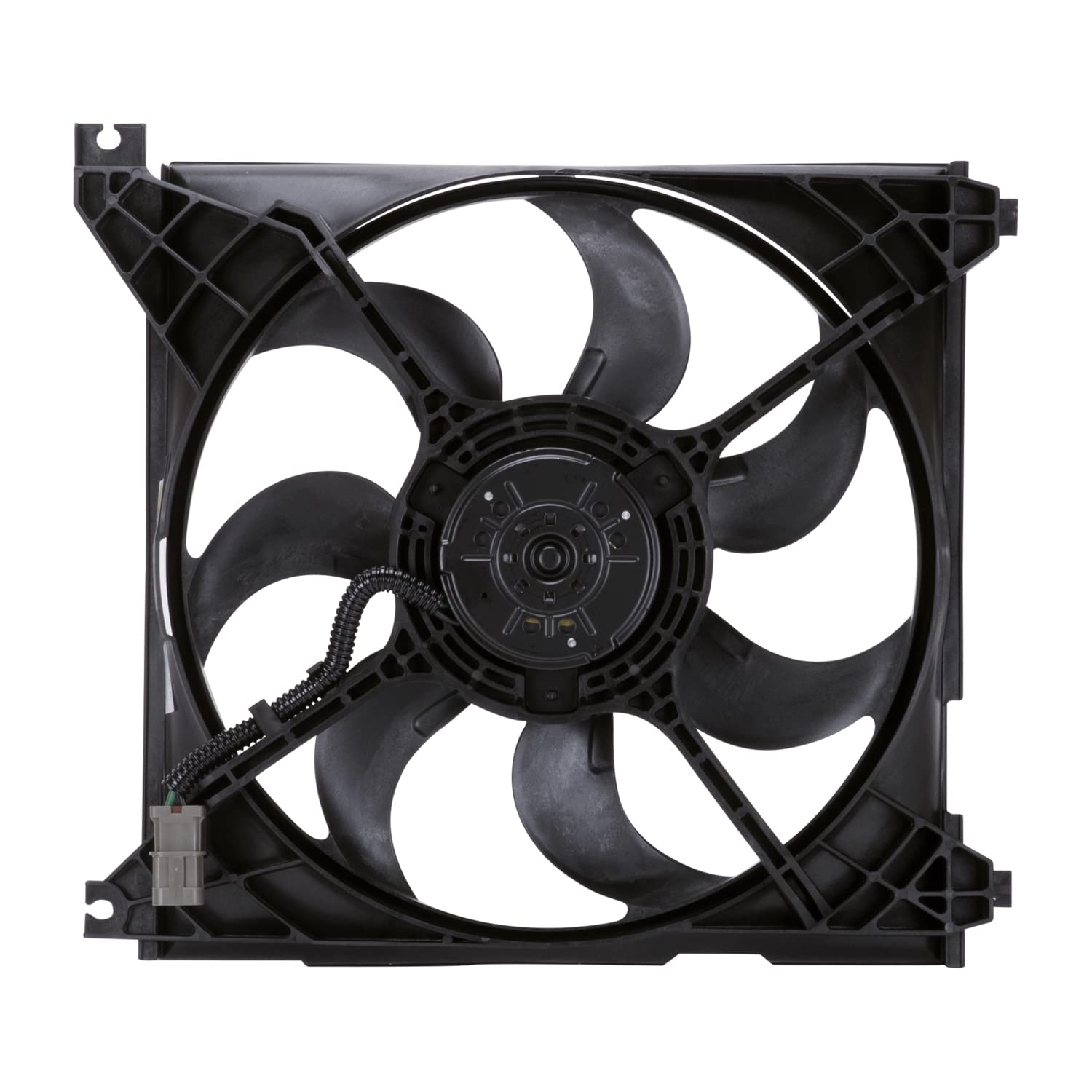 Hyundai Santa FE TYC 600610 Replacement Radiator Cooling Fan Assembly