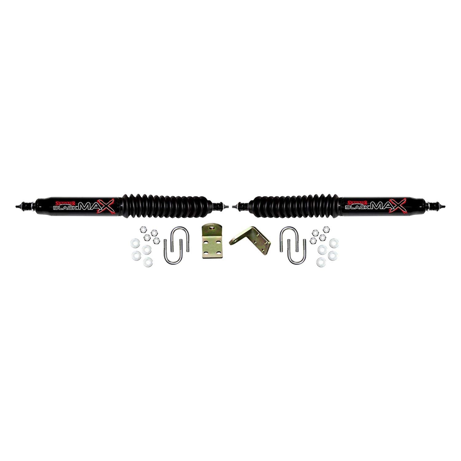 Skyjacker Suspension Lift Kit 174EPK-B w/Shock Black MAX Shocks 4 in. Lift Incl. Front Coil Springs Rear Add-A-Leafs