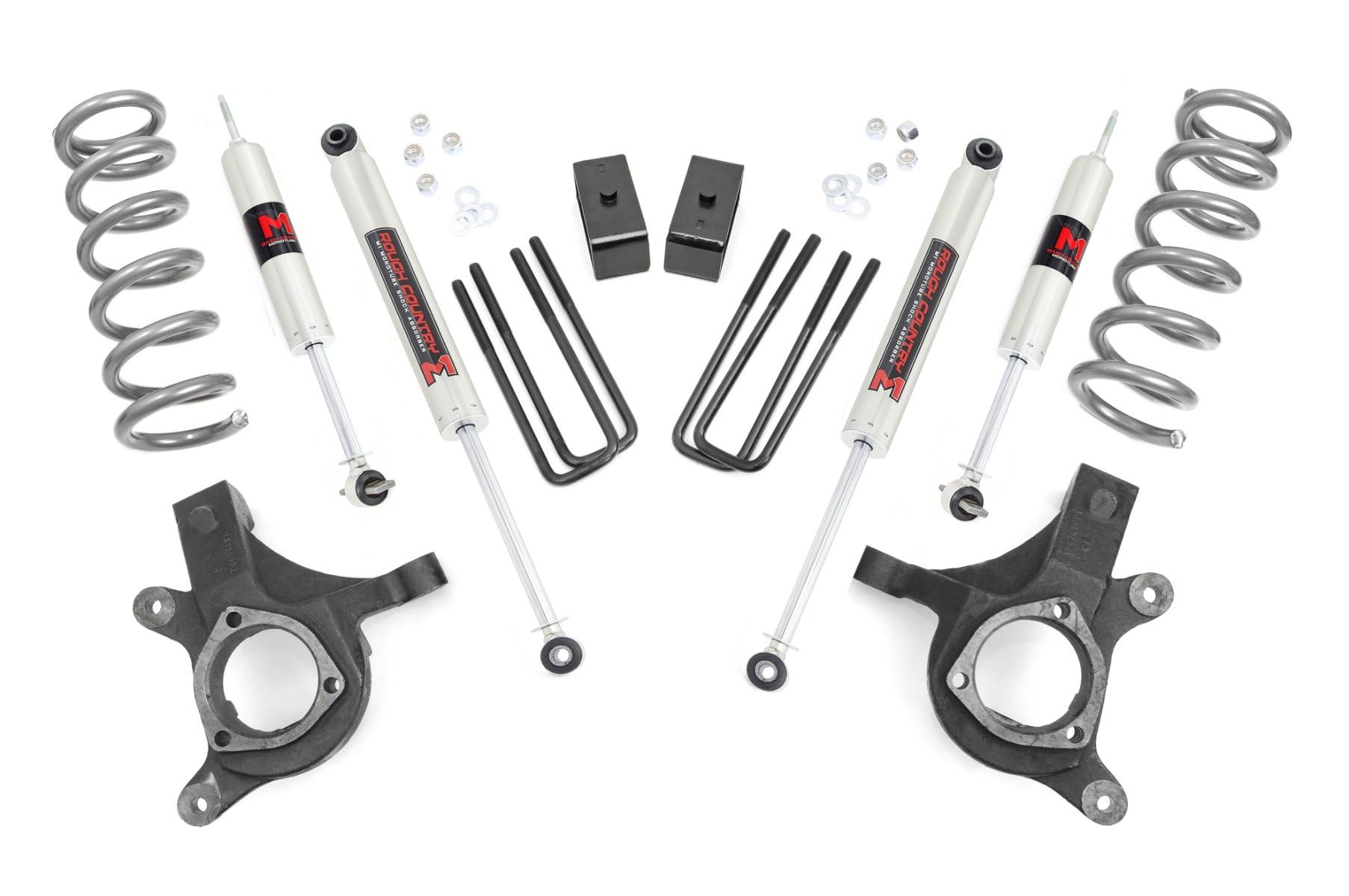 4.5" Rough Country Lift Kit w/M1 Shocks for 99-06 Chevy/GMC 1500 2WD - 23940
