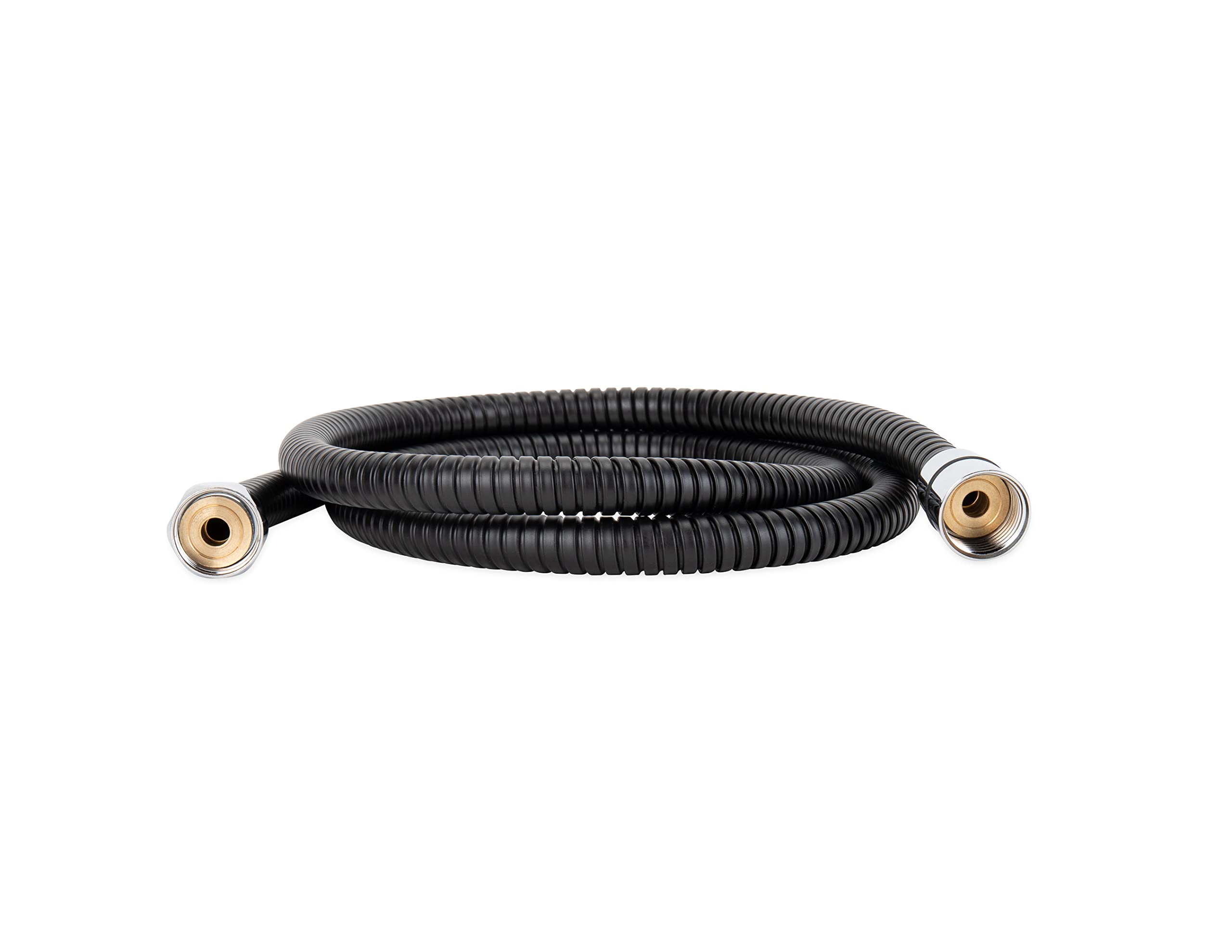Flexible Camco RV/Marine Replacement Shower Hose | Reinforced Construction | Measures 60-Inches | Black (43745)