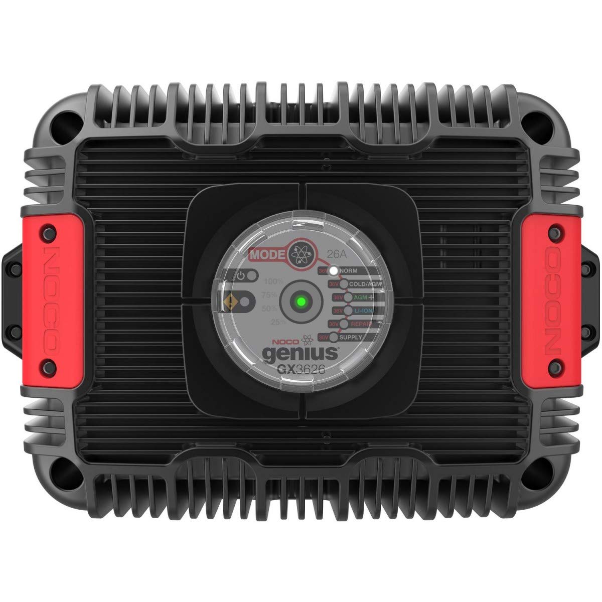 NOCO Genius GX3626 Smart Onboard Battery Charger, 36V 26A Commercial Charger, Battery Maintainer and Desulfator for Golf Carts, Pallet Jacks, Floor Scrubbers, Scissor Lifts, and Industrial Equipment