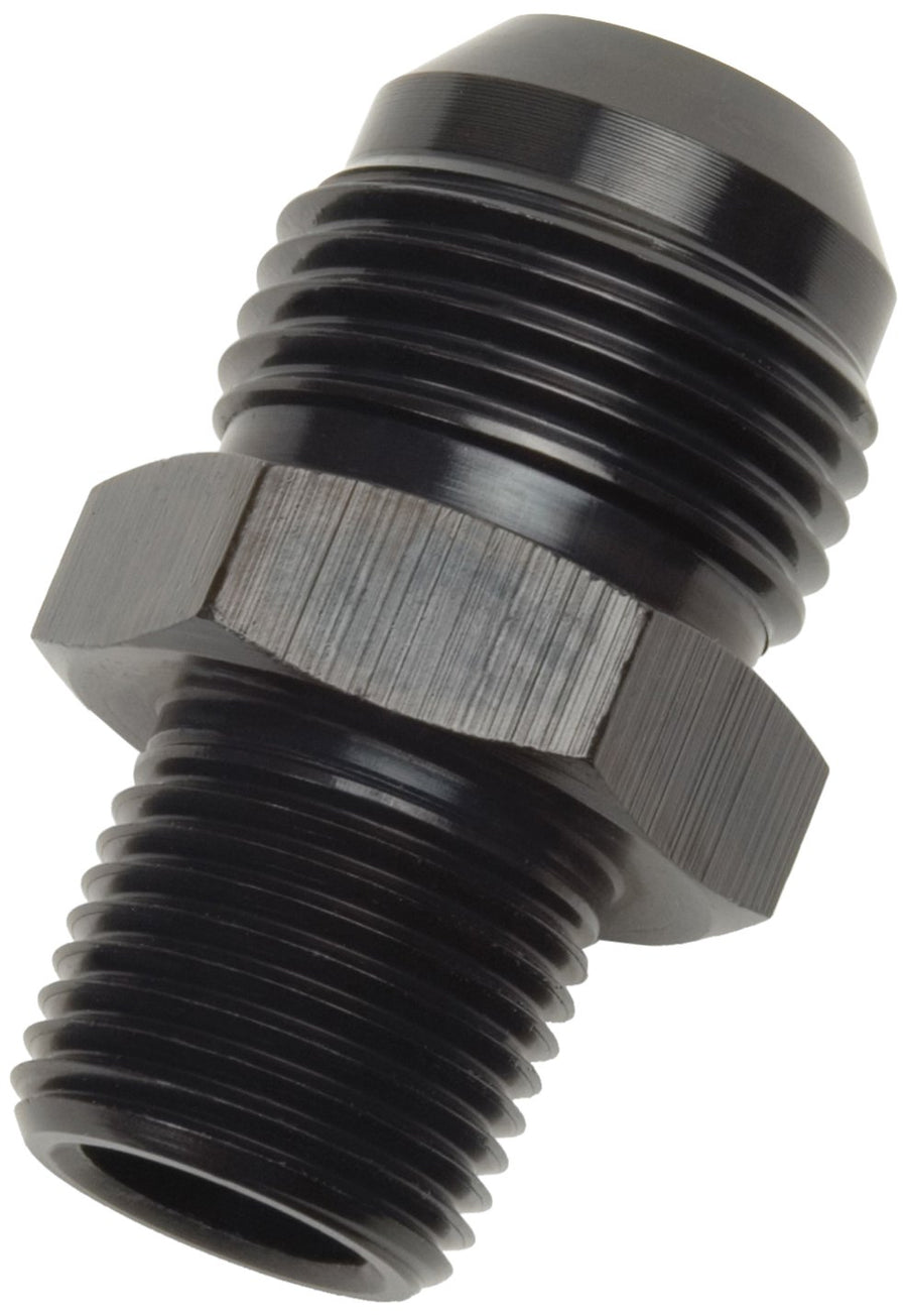 670153 Russell -6 AN x 1/2 NPT Flare To Pipe Straight Adapter Fitting