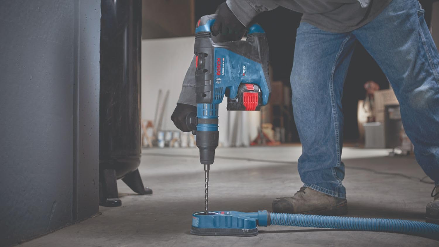 BOSCH PROFACTOR™ GBH18V-40CN 18V Connected-Ready SDS-max® 1-5/8 In. Rotary Hammer (Bare Tool)