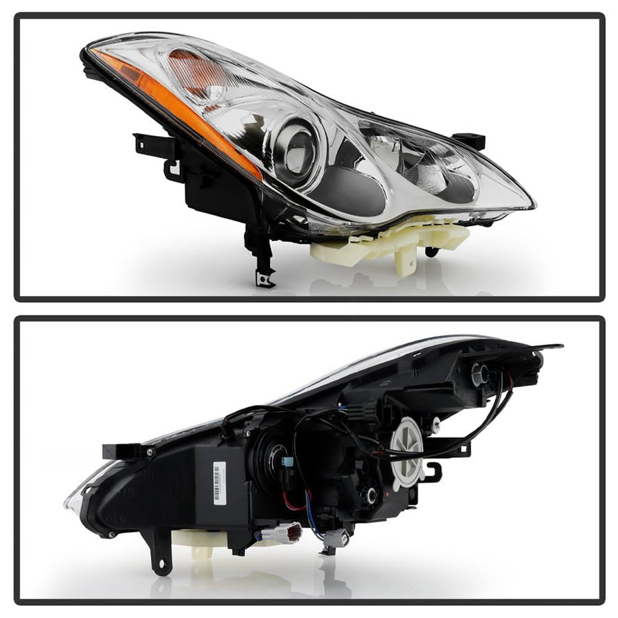 Infiniti EX35 08-12 / EX37 2013 / QX50 14-17 Spyder (OE) Xenon HID w/AFS Projector Headlight - Low Beam-H11(Included) ; High Beam-H9(Included) ; Signal-WY21W(Not Included) - OE Right