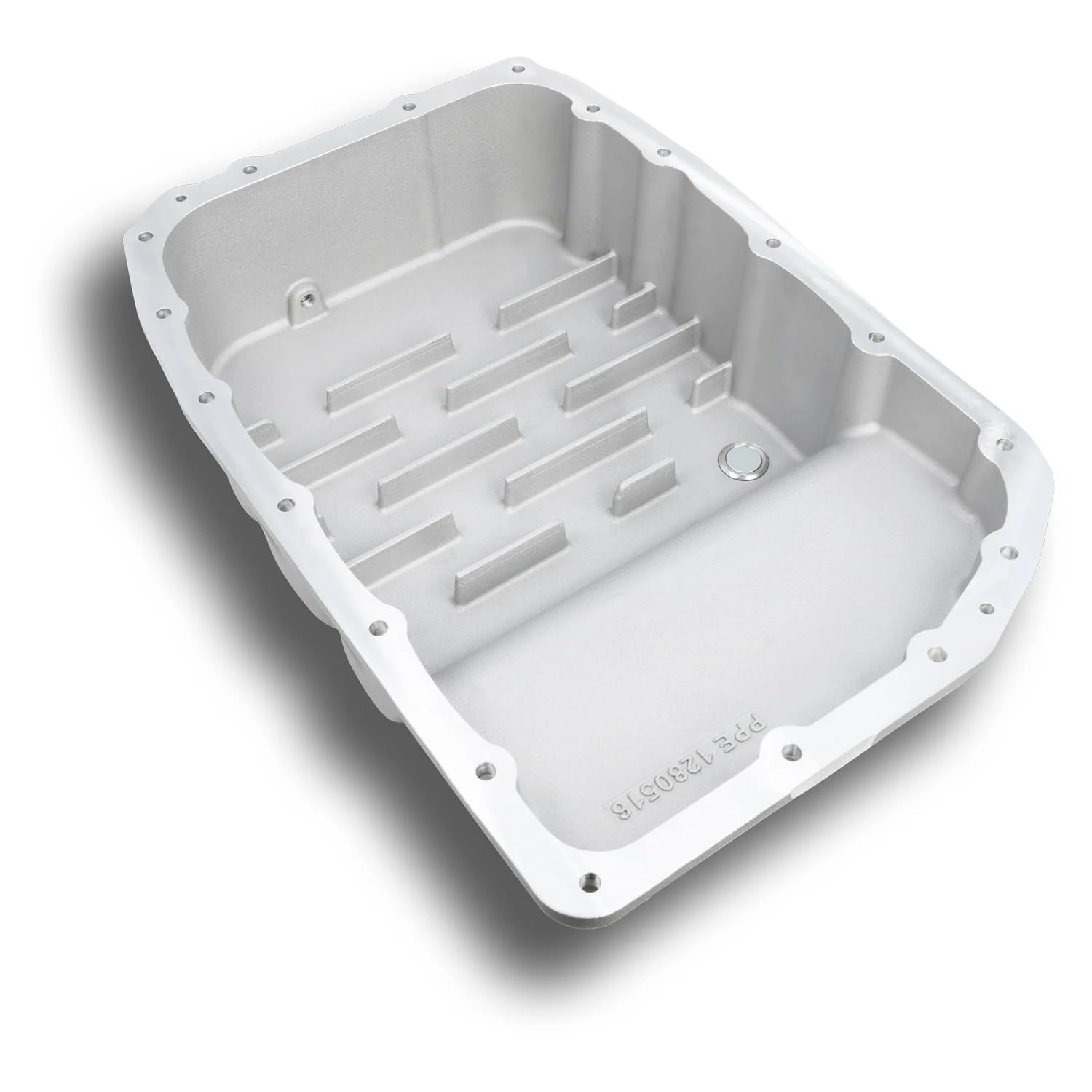 Performance Engineering Pacific 2007-2020 GM w/ 6L80 Heavy-Duty Cast Aluminum Transmission Pan Brushed